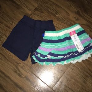 NWT Set/2 baby shorts